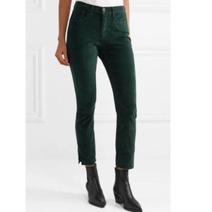 3x1  Velvet Higher Ground Jeans Mini Split -Fern Sz 23